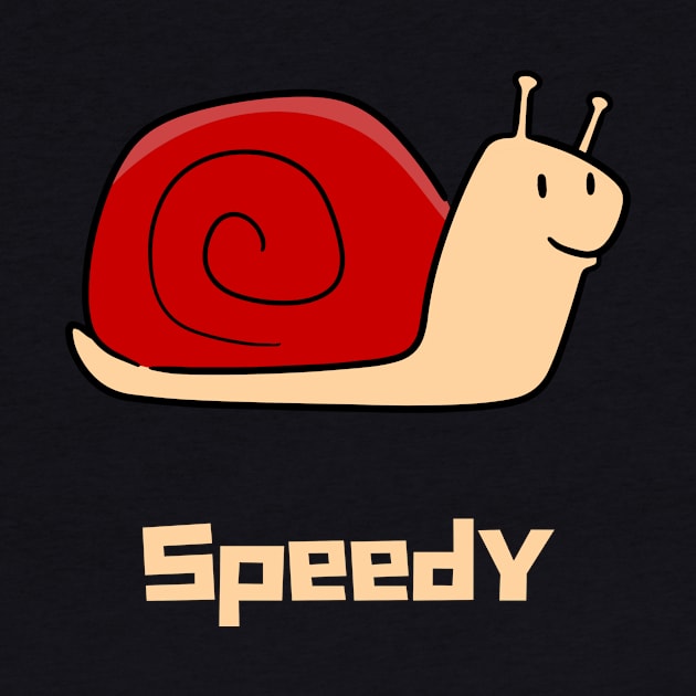 Speedy the Snail by WonkeyCreations